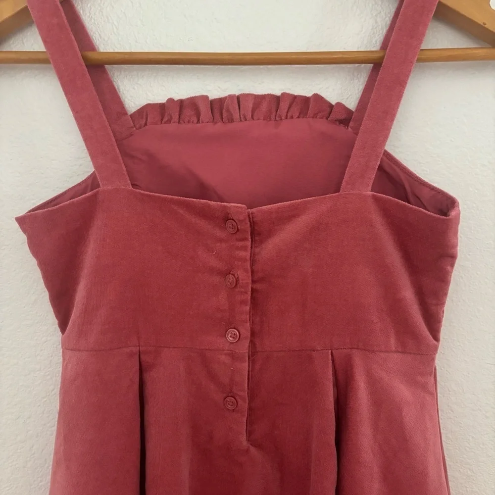 NWT Janie and Jack Mauvewood Corduroy Jumper Dress Girls Size 7 100% Cotton